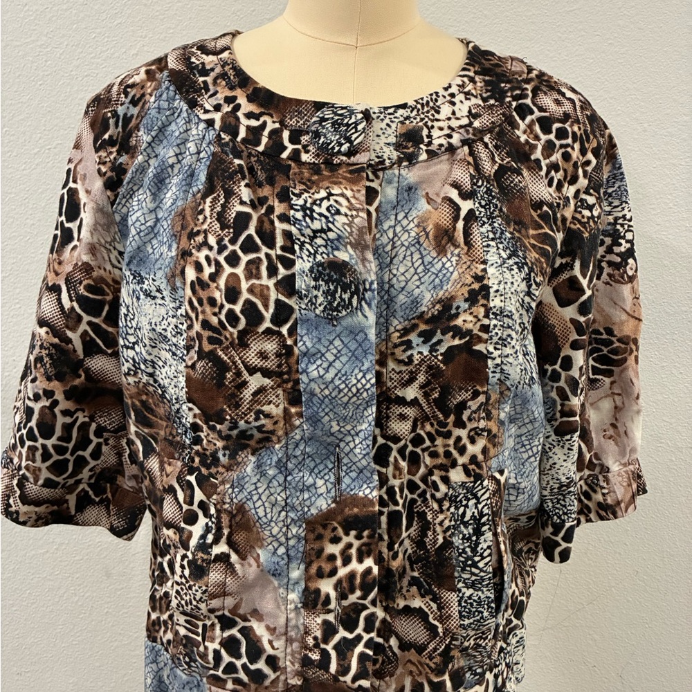 Animal Print Women's Top